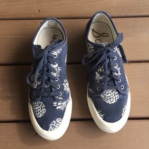 Sam Edelman Men's SNEAKERS Nate Blue Pineapple